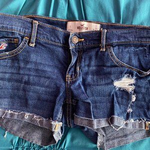 Hollister denim shorts